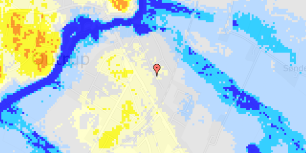 Ekstrem regn på Lykkesvej 12