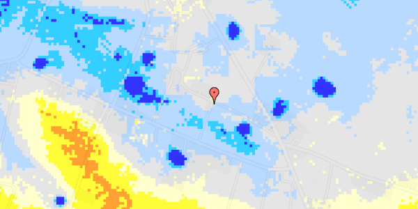 Ekstrem regn på Nymindegabvej 201