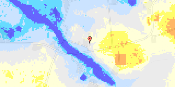 Ekstrem regn på Nr. Lydumvej 30