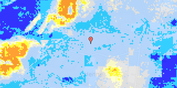 Ekstrem regn på Rævestien 6