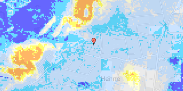 Ekstrem regn på Rævestien 17