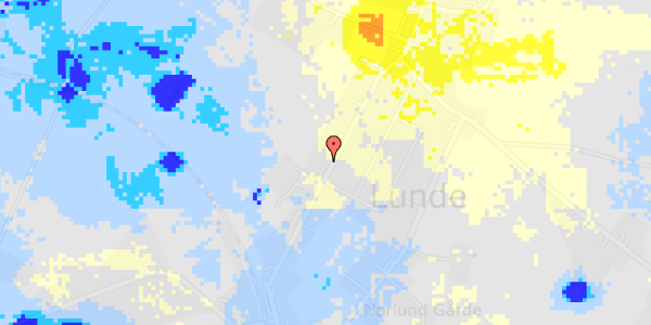 Ekstrem regn på Skolegade 27E, . 1