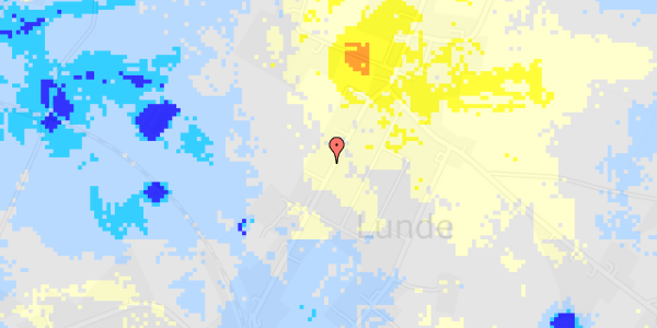 Ekstrem regn på Skolegade 31