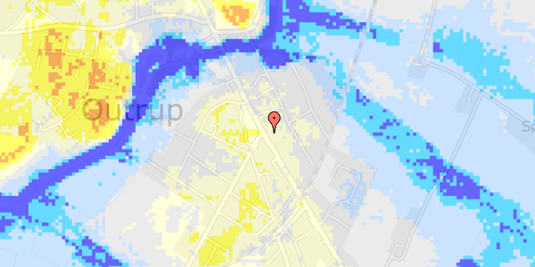 Ekstrem regn på Storegade 24