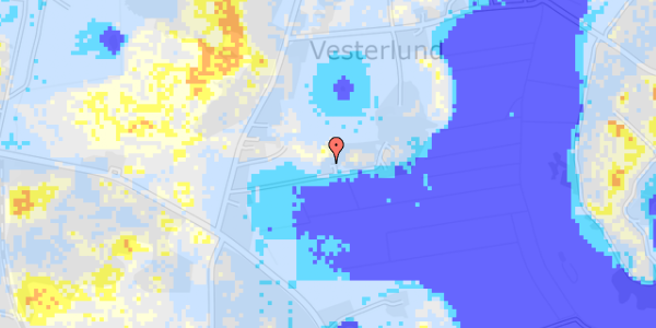 Ekstrem regn på Vesterlundvej 16