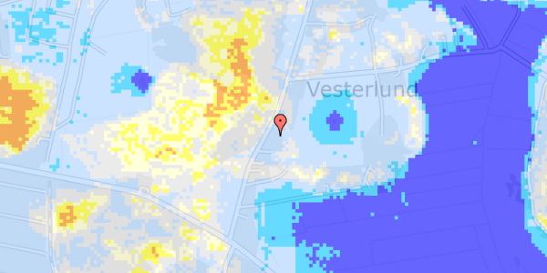 Ekstrem regn på Vesterlundvej 34