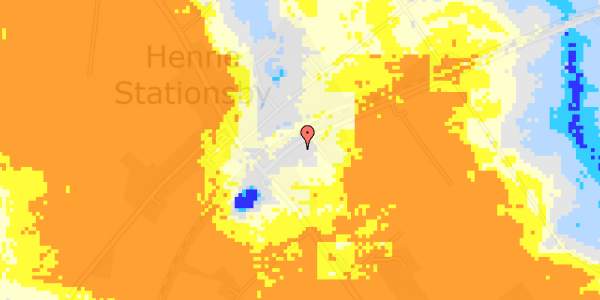 Ekstrem regn på Villavej 8