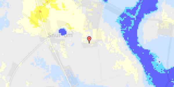 Ekstrem regn på Vittarpvej 122