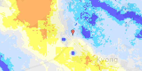 Ekstrem regn på Langgade 23