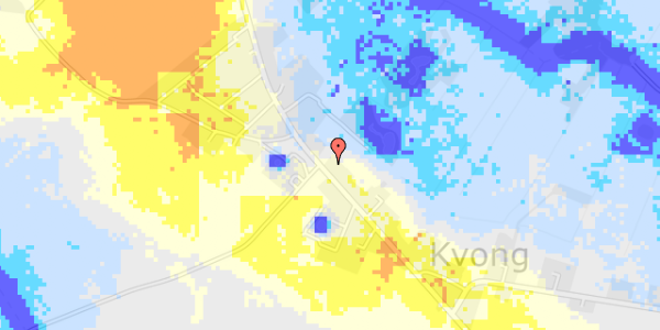 Ekstrem regn på Langgade 27