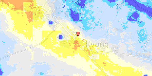 Ekstrem regn på Langgade 47