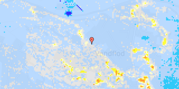 Ekstrem regn på Bjergbovej 25