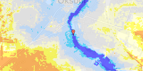 Ekstrem regn på Dalgårdsvej 37