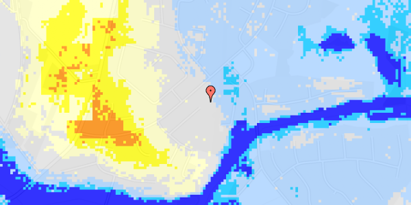 Ekstrem regn på Egelunden 21