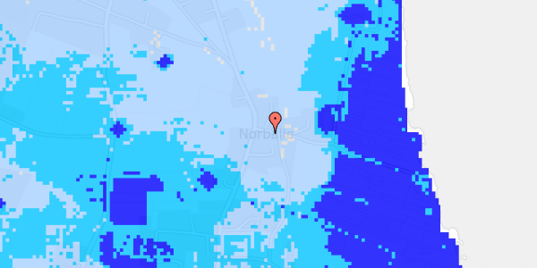 Ekstrem regn på Fjordvej 2