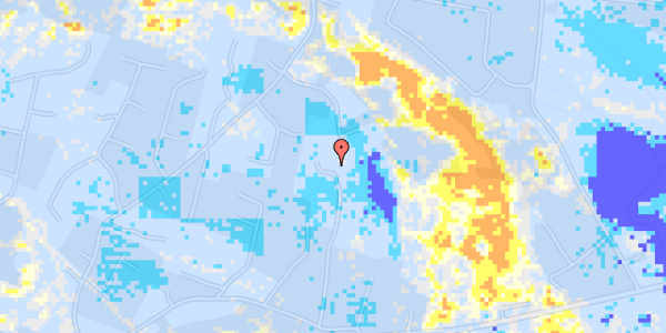 Ekstrem regn på Gl Hovej 39F