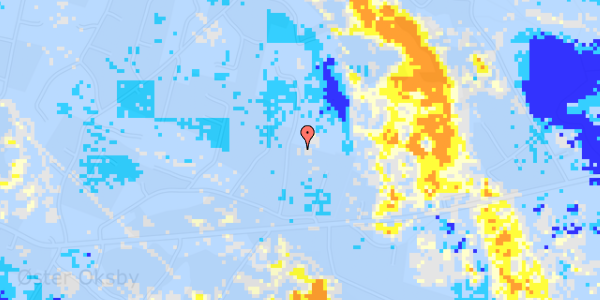 Ekstrem regn på Gl Hovej 41