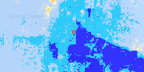 Ekstrem regn på Grønnevej 13