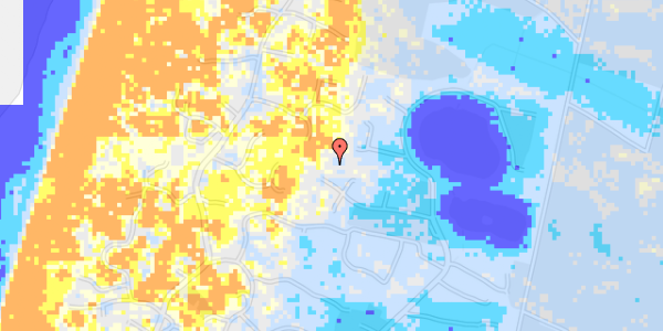 Ekstrem regn på Jafdalvej 25