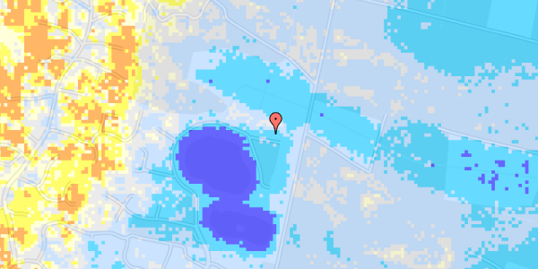 Ekstrem regn på Jafdalvej 79