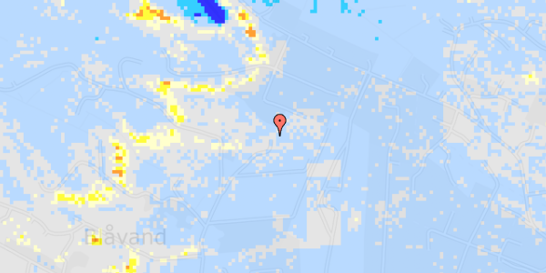 Ekstrem regn på Per Knoldsvej 58