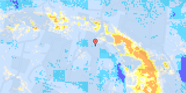 Ekstrem regn på Poul Helgesensvej 2