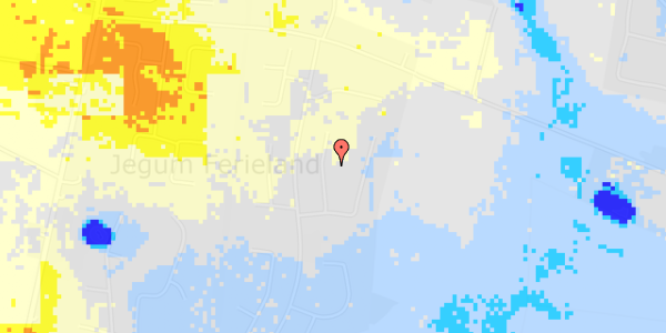 Ekstrem regn på Rønnebærvangen 25