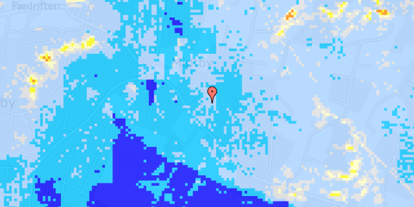 Ekstrem regn på Tane Hedevej 15