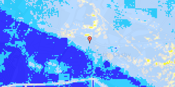 Ekstrem regn på Tane Hedevej 48