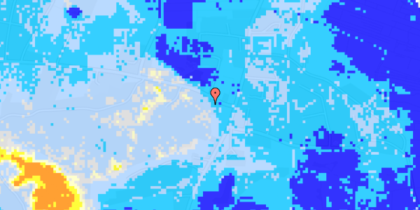 Ekstrem regn på Tane Hedevej 84