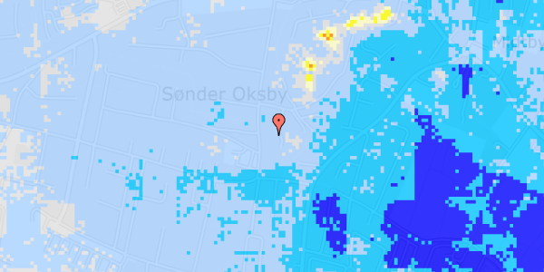 Ekstrem regn på Toldbodvej 19B