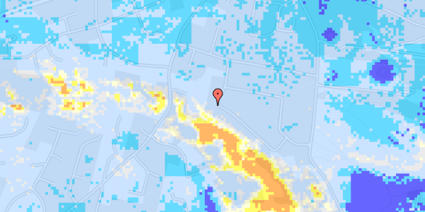 Ekstrem regn på Ved Heksebjerg 17