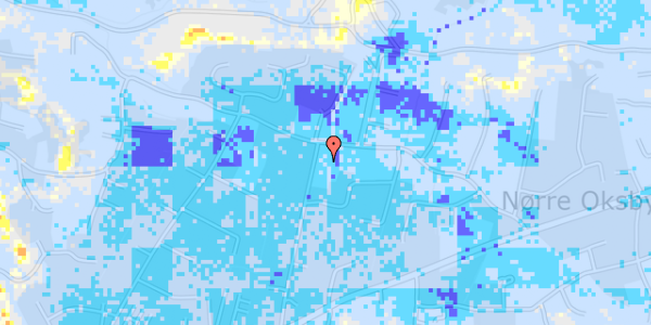 Ekstrem regn på Ved Volden 34