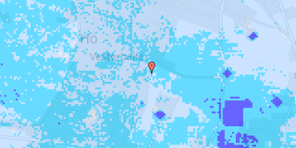 Ekstrem regn på Vesterballevej 48