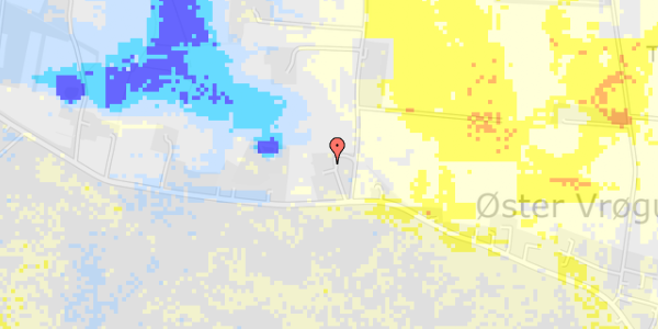 Ekstrem regn på Vesterbyvej 1