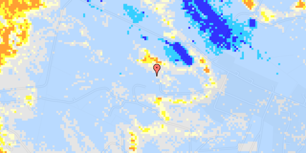 Ekstrem regn på Vestermarken 14