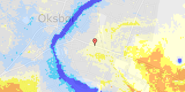 Ekstrem regn på Østergade 22, 1. 