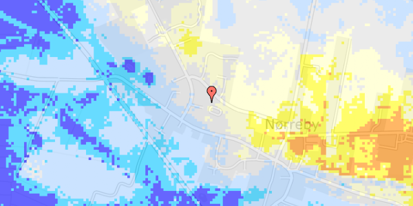 Ekstrem regn på Alsædvej 2C