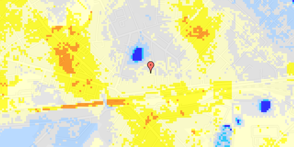 Ekstrem regn på Fengers Alle 7A