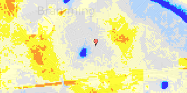 Ekstrem regn på Fengers Alle 24