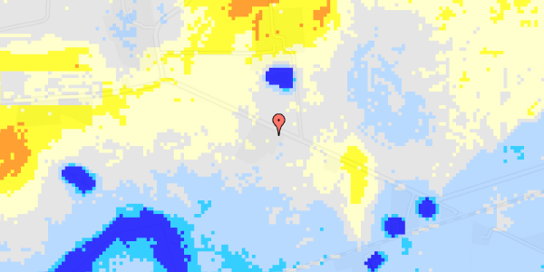 Ekstrem regn på Fællesvirkevej 2