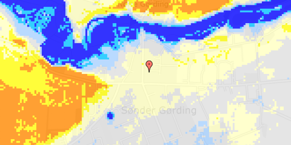 Ekstrem regn på Kirkevej 5