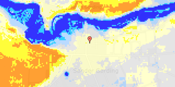 Ekstrem regn på Kirkevej 9