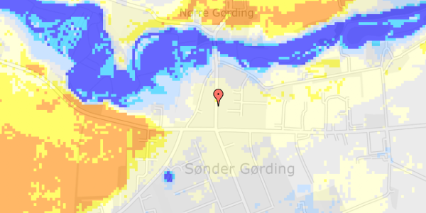 Ekstrem regn på Kirkevej 10