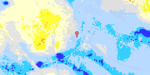 Ekstrem regn på Mulvadvej 55