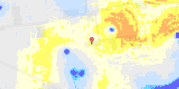 Ekstrem regn på Sdr Lourupvej 24