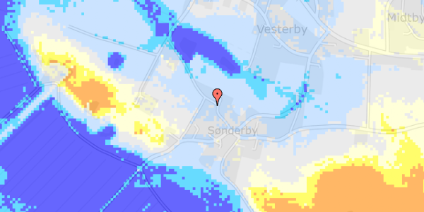 Ekstrem regn på Thorsmarkvej 5