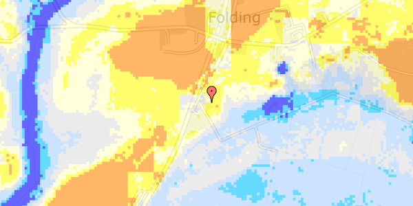 Ekstrem regn på Kirkehøjvej 3