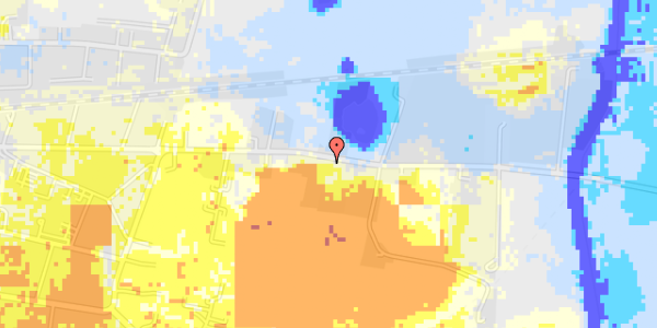 Ekstrem regn på Ladelundvej 68