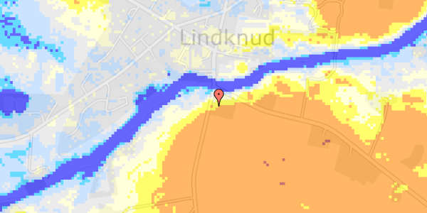 Ekstrem regn på Lindknudvej 36